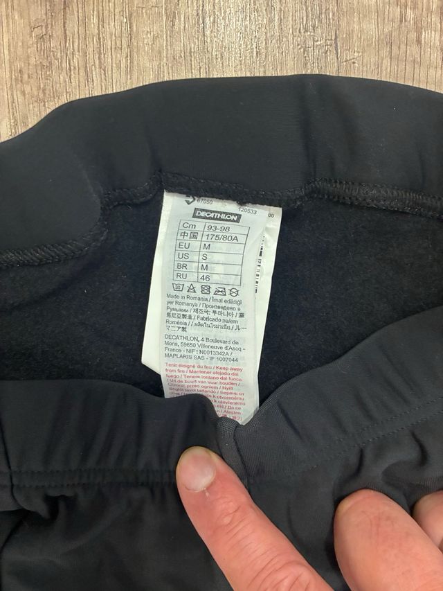 Mallas de ciclismo Btwin negras