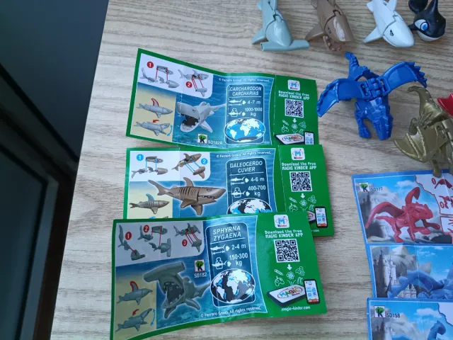 Kinder Sorpresa: Serie Animali Marini