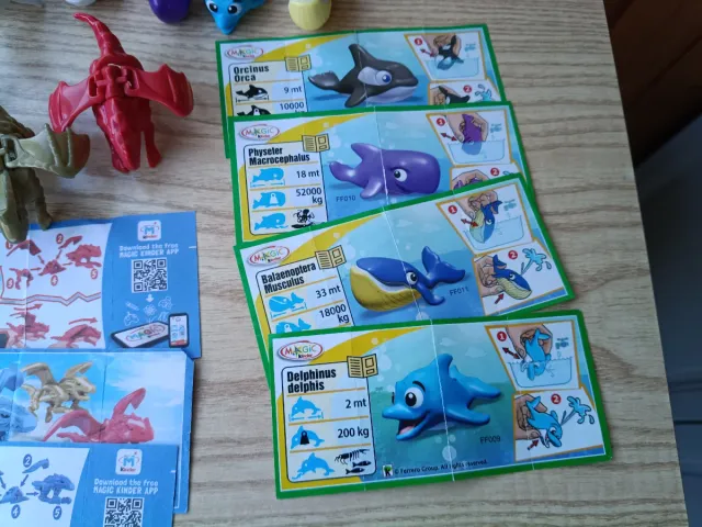 Kinder Sorpresa: Serie Animali Marini