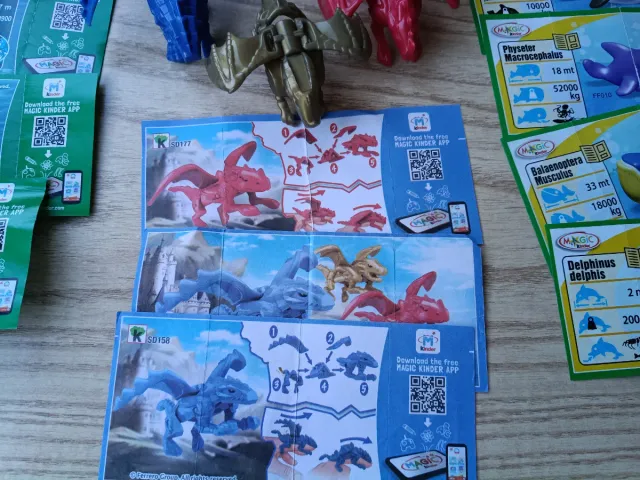 Kinder Sorpresa: Serie Animali Marini