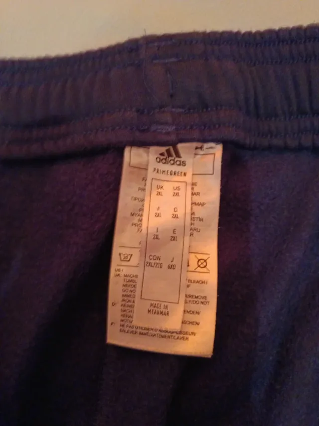 Pantalón Chándal Adidas Hombre XXL Azul oscuro