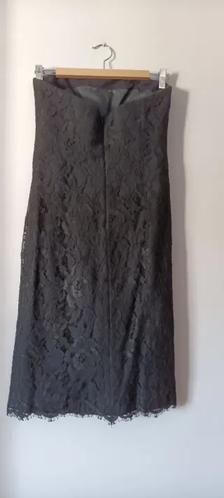 Vestido fiesta corto Pedro Del Hierro negro