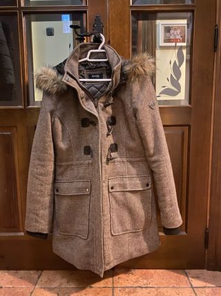 Abrigo o Parka marrón mujer