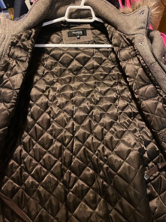 Abrigo o Parka marrón mujer