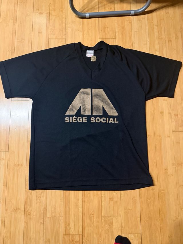 Maglietta Siège Social Nera