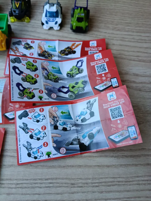 Kinder Sorpresa Macchine da Corsa