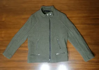 CHAQUETA VERDE ZARA
