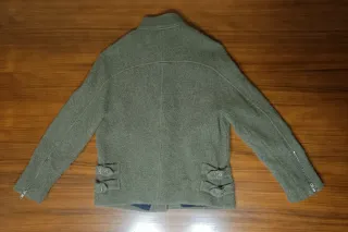 CHAQUETA VERDE ZARA