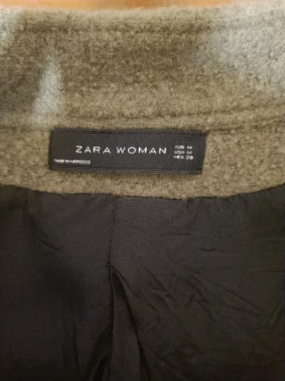 CHAQUETA VERDE ZARA