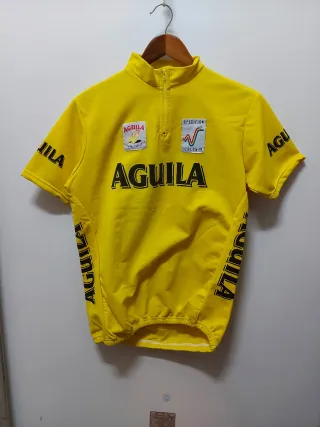 Maillot Ciclismo Vintage La Vuelta Amarillo