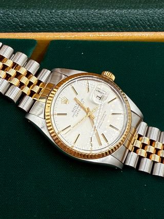 Rolex Datejust Oro y Plata