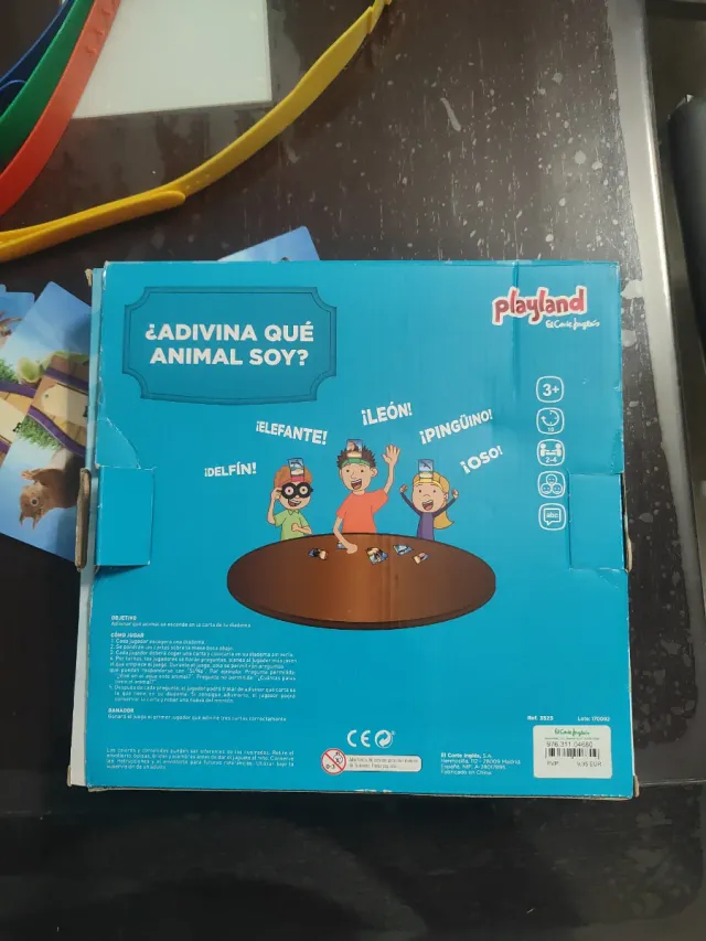 Adivina qué animal soy? Juego de mesa