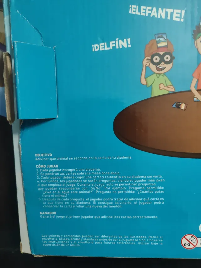 Adivina qué animal soy? Juego de mesa
