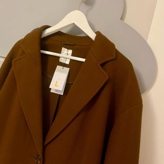 Abrigo marrón oversize sin estrenar Talla L