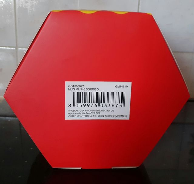 Tazza colazione emoji Happy Everyday