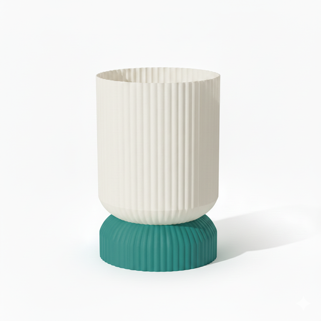 Lámpara Escritorio LED Setalu Soma Roja Blanca