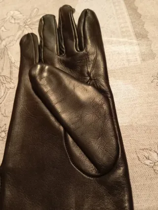 Guantes de Piel Negros Venta presencial