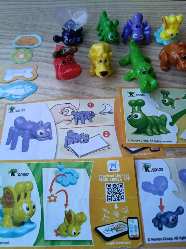 Kinder Sorpresa Animali Giocattoli