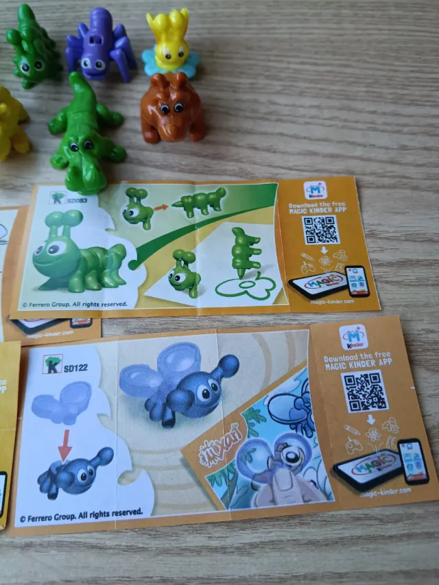 Kinder Sorpresa Animali Giocattoli