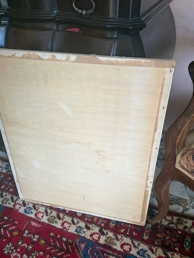 Bellissimo dipinto pastello di una donna anni '80-'90