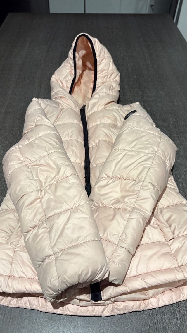 Chaqueta de plumas rosa 10/140 Pepe Gens