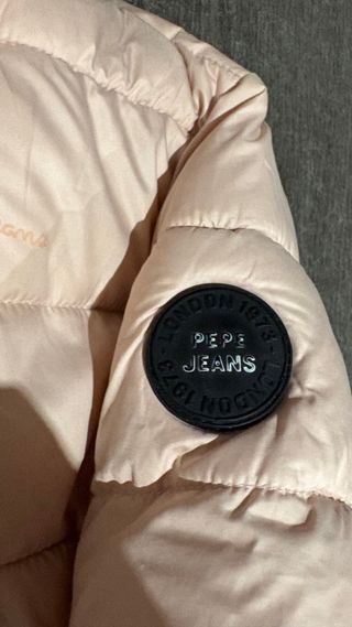 Chaqueta de plumas rosa 10/140 Pepe Gens