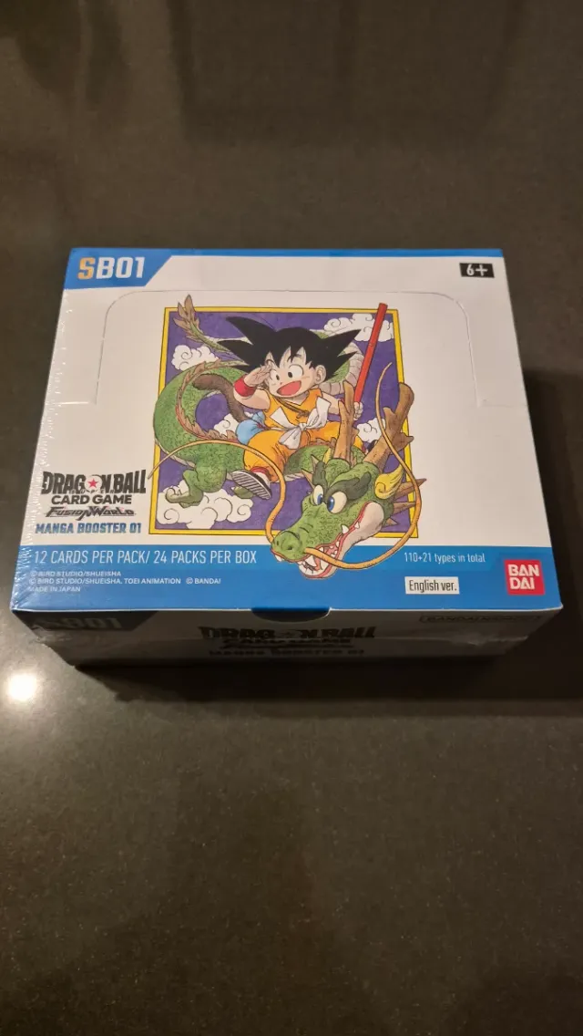 Dragon Ball Booster SB01 Box eng