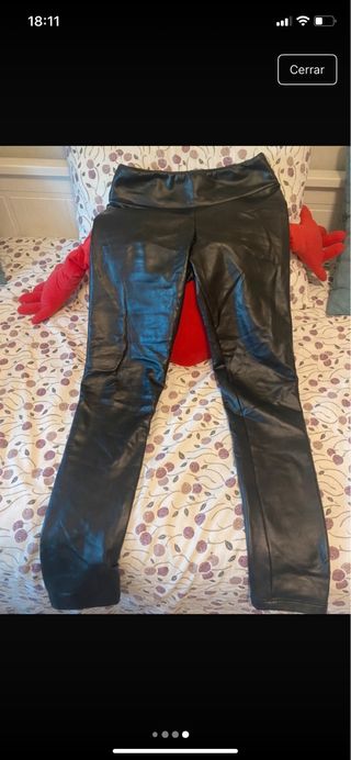 Leggings efecto cuero calentitos
