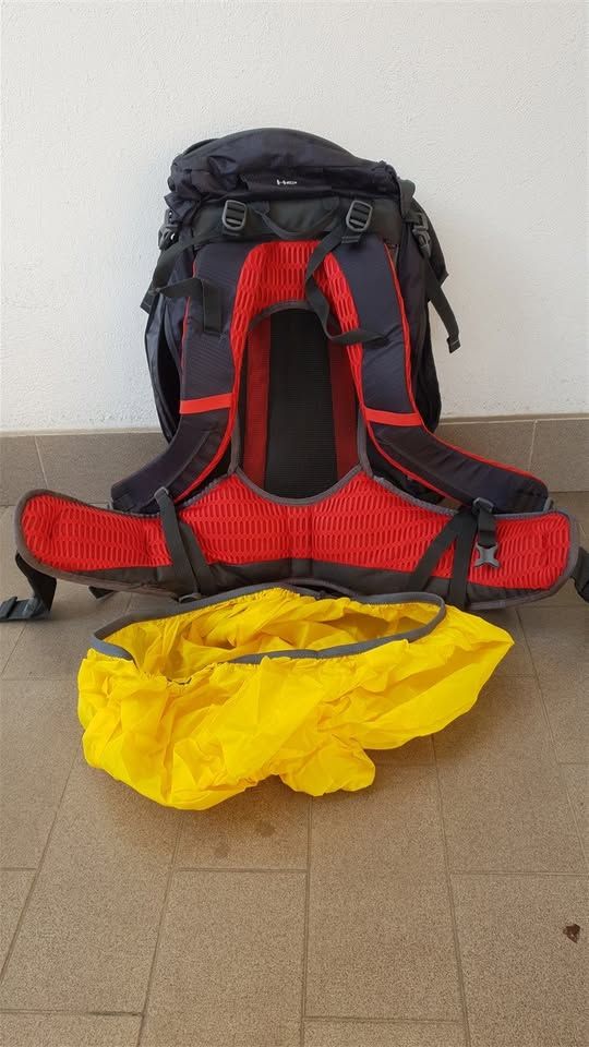 Zaino Ferrino 60x40x20 nero/rosso