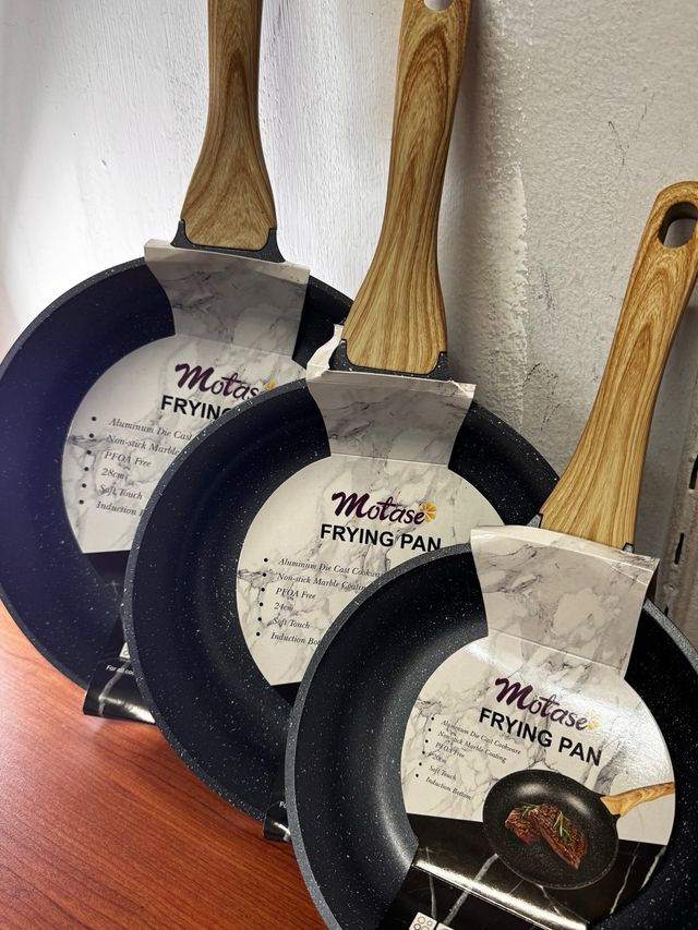 Juego 3 Sartenes Motase Antiadherentes