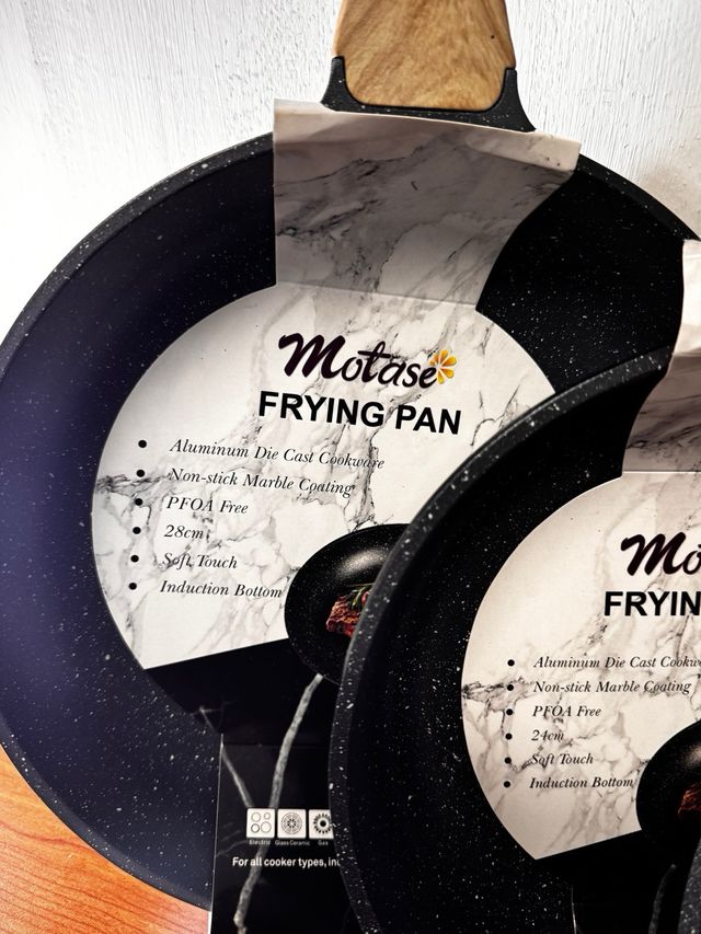 Juego 3 Sartenes Motase Antiadherentes