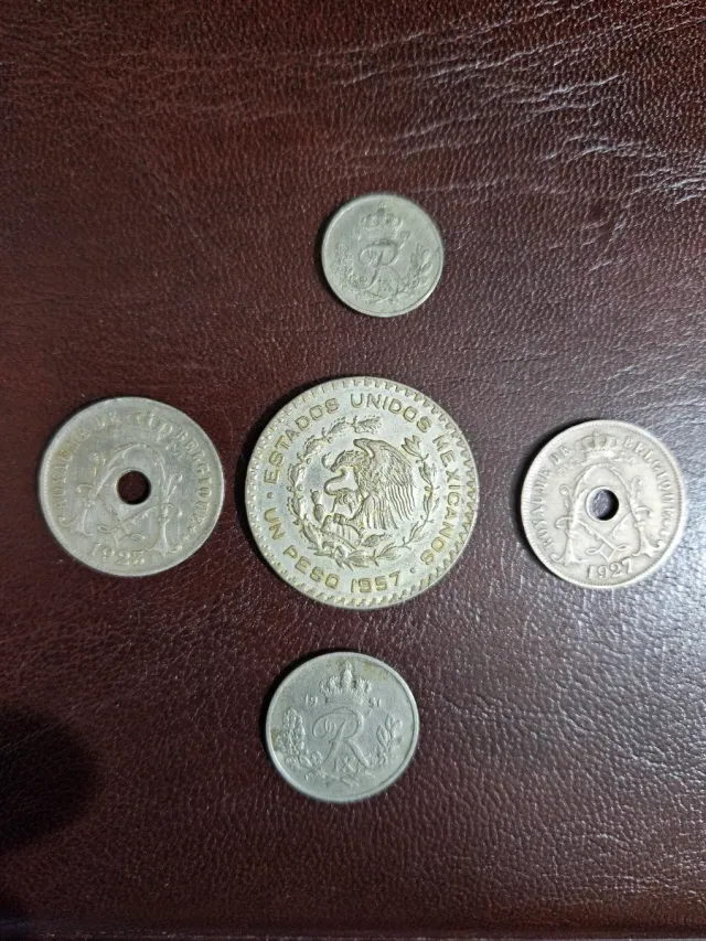 Lote de 5 monete antiche