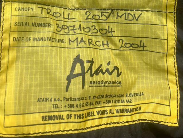 Campana de Salto Base Atair Troll 205