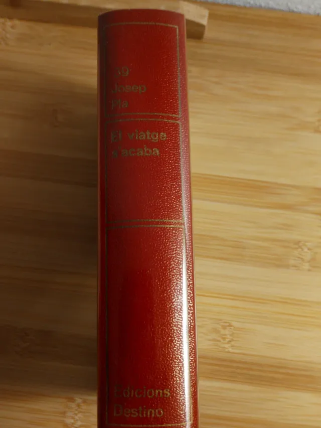 Josep Pla Obra completa, 39 EL VIATGE S'ACABA