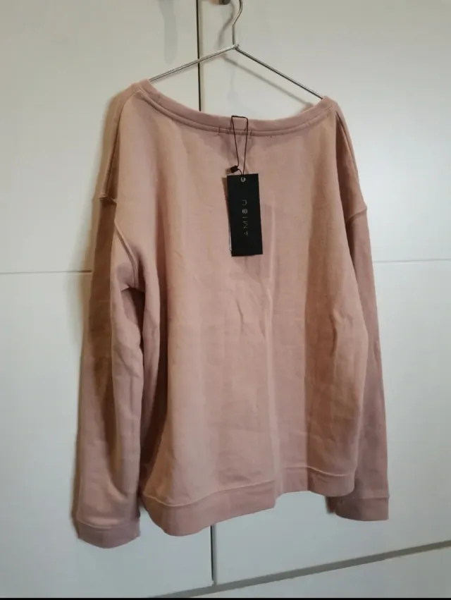 Sudadera AMISU rosa palo Très en vogue