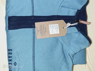 Brakeburn Sudadera Media Cremallera Azul