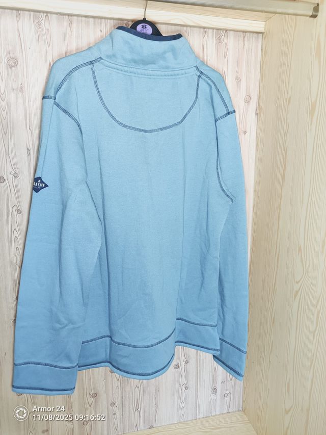 Brakeburn Sudadera Media Cremallera Azul