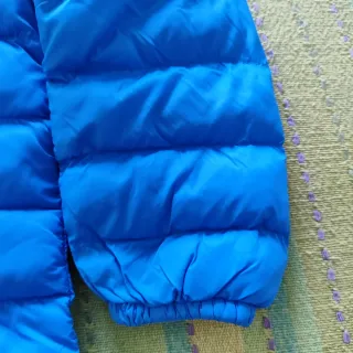 Chaqueta acolchada NIÑO azul/verde Es talla 5-6