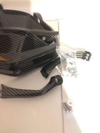 Protetor Mãos Carbono Moto Honda NT 1100