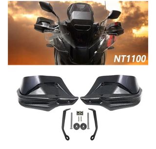 Protetor Mãos Carbono Moto Honda NT 1100