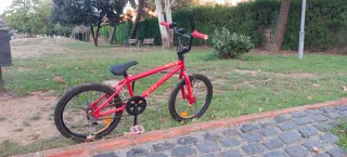 Bicicleta BMX WIPE 320 Roja