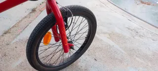 Bicicleta BMX WIPE 320 Roja