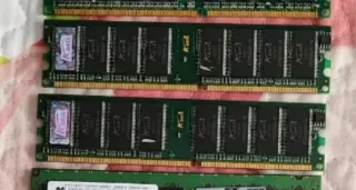2x ADATA DDR500 256MB Módulos RAM