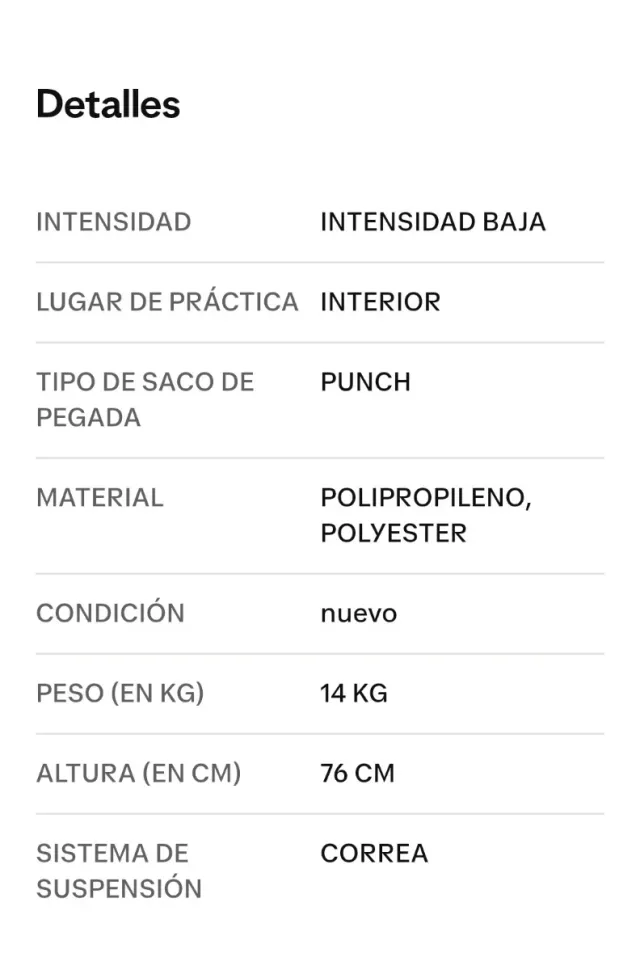 Saco de boxeo rojo OUTSHOCK