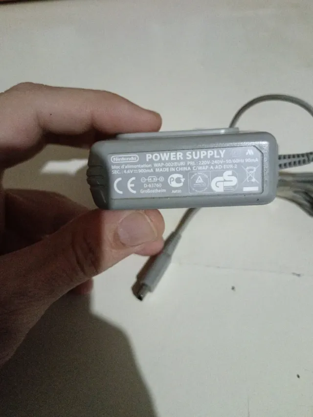 Carregador Nintendo DSi