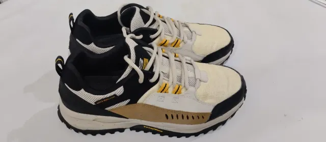 Zapatillas Skechers Hombre Beige/Negro