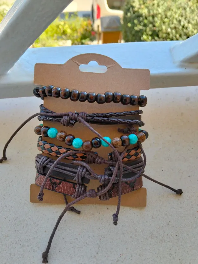 Conjunto 6 Pulseras Bohemio Corazón