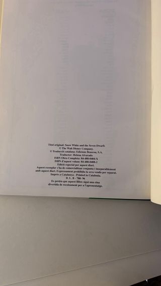 Blancaneus I Els 7 Nans