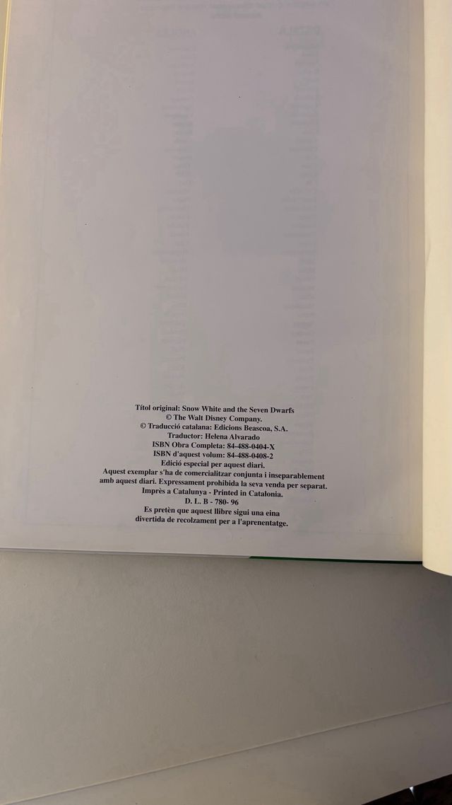 Blancaneus I Els 7 Nans