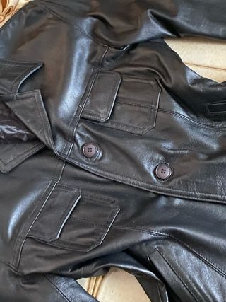 Giacca unisex vera pelle vintage